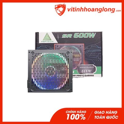  Nguồn máy tính VSP SR 600W LED 