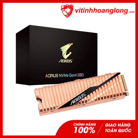  Ổ cứng SSD Gigabyte 2TB Aorus M.2 NVMe PCIe Gen4 (GP-ASM2NE6200TTTD) 
