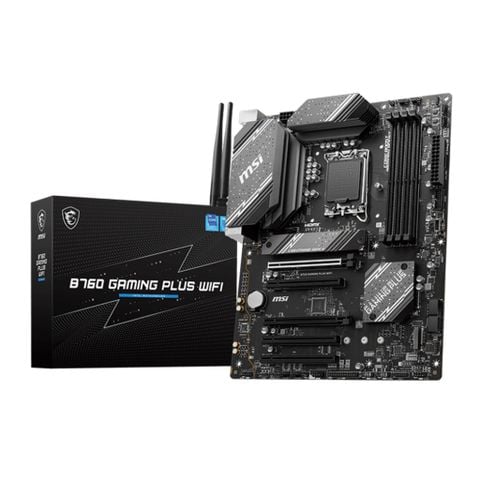  Mainboard MSI B760 Gaming Plus WiFi | Intel B760, Socket 1700, ATX, 4 khe DDR5 