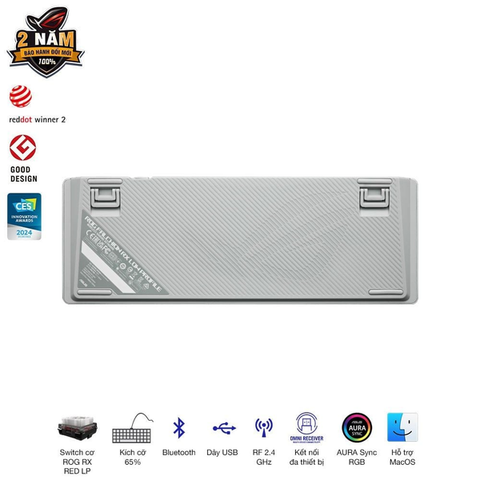  Bàn phím cơ Asus ROG Falchion RX Low Profile Red Switch 