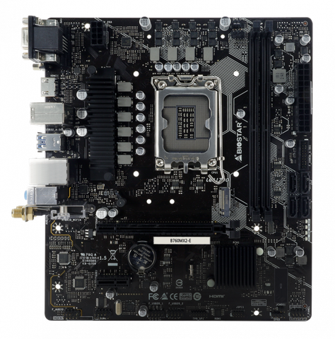  Mainboard Biostar B760MX2-E D5 | Có Socket WiFi 