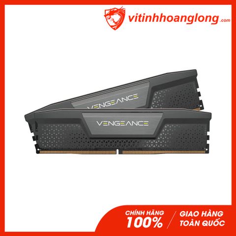  Ram PC DDR5 Corsair 32G Bus 5200 Vengeance LPX Black (2x 16GB) (CMK32GX5M2B5200C40) 
