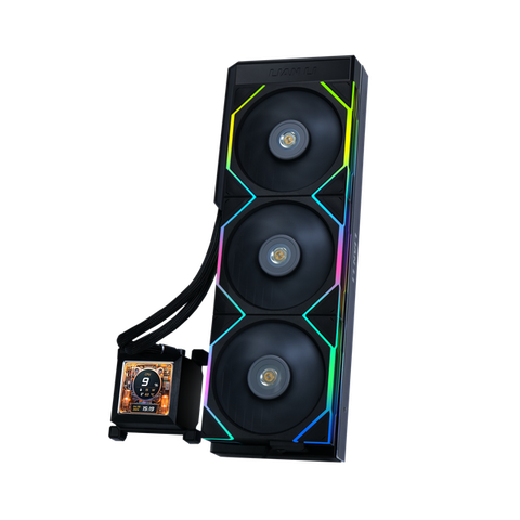  Tản nhiệt nước LianLi HydroShift LCD 360TL | Black, fan viền ARGB 