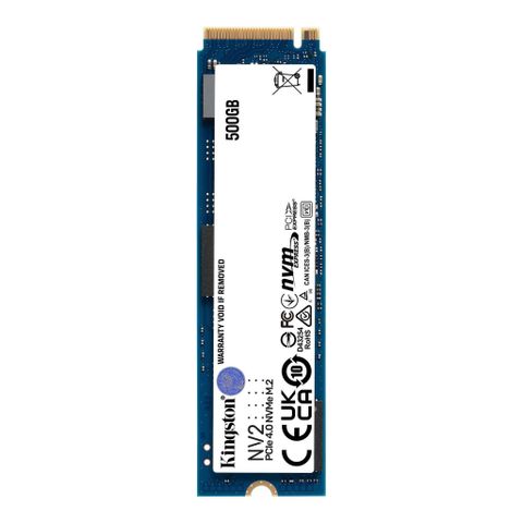  Ổ Cứng SSD Kingston 500G NV2 | PCIe Gen4, M.2 NVMe, SNV2S/500G 