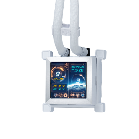  Tản nhiệt nước LianLi HydroShift LCD 360S | White, fan không led 