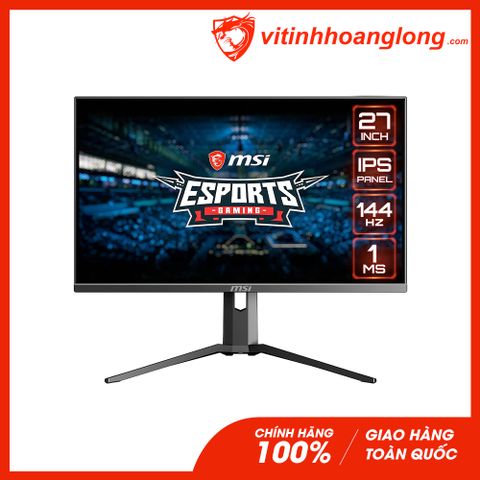  Màn hình máy tính MSI 27 Inch Optix MAG273 FHD IPS 1ms 144Hz 