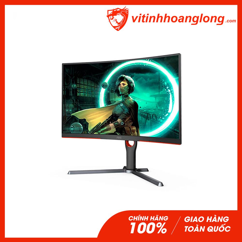 Màn hình máy tính AOC 27 Inch C27G3/74 FHD VA 165Hz 1Ms Gaming