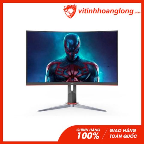  Màn hình máy tính AOC 24 Inch Cong C24G2/74 FHD VA 165Hz 1ms HDR Freesync Gaming 