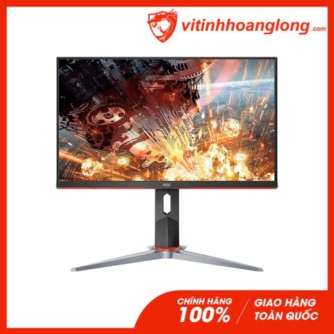  Màn hình máy tính AOC 23.8 Inch 24G2/74 FHD Gaming IPS FreeSync,1ms,144hz 