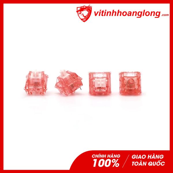 Bộ switch Ajazz Peach màu đỏ