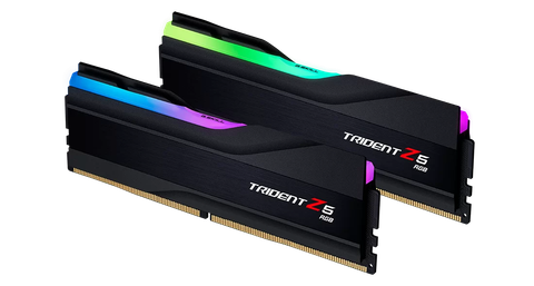 Ram GSkill Trident Z5 RGB Black 32G | 16x2, DDR5, 5200MHz F5-5200J4040A16GX2-TZ5RK 