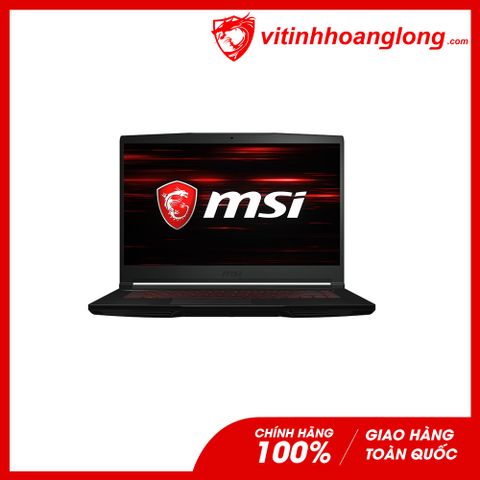  Laptop Msi GF63 Thin 11UC-441VN: I7 11800H, RTX 3050 4G, Ram 8G, SSD NVMe 512G, Win10, Led Keyboard, 15.6 inch FHD IPS (Đen) 