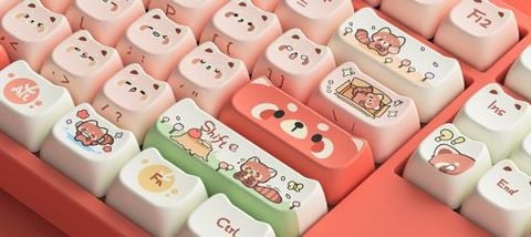  Keycap Akko Raccoon MAO Keycap Set (142-Key) 