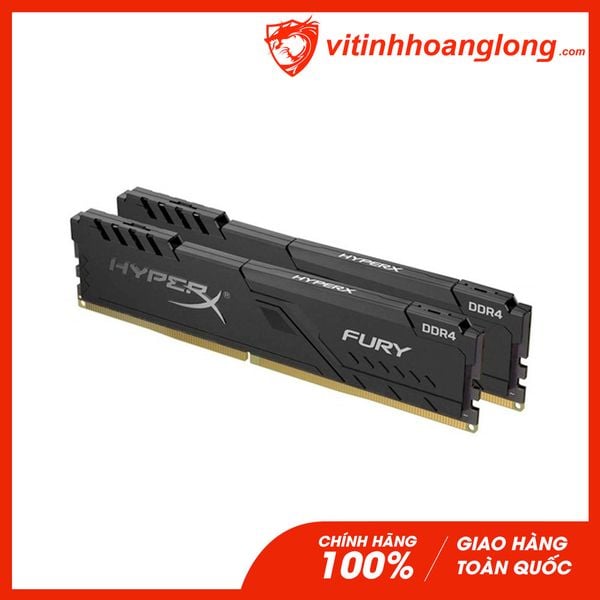 Ram PC DDR4 Kingston 16G Bus 2666 HyperX Fury (2x 8GB) (HX426C16FB3K2/16)