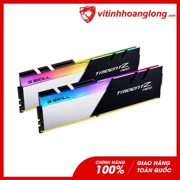 Ram PC DDR4 Gskill 32G Bus 3600 Trident Z RGB(F4-3600C18D-32GTZN)(2 x 16GB)