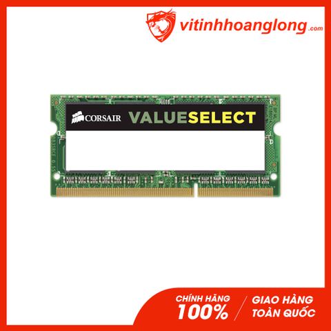 Ram Laptop DDR4 Corsair 8GB Bus 1600 DDR3L (CMSO8GX3M1C1600C11) 