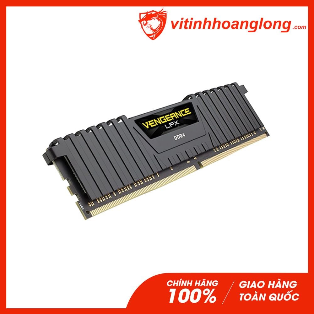Ram PC DDR4 Corsair 8G Bus 2666 Vengeance LPX CMK8GX4M1A2666C16