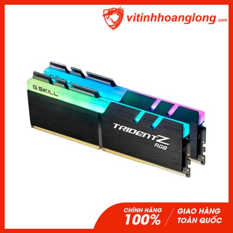  Ram PC DDR4 Gskill 16G Bus 3200 Trident Z RGB(F4-3200C16D-16GTZN)(2 x 8GB) 