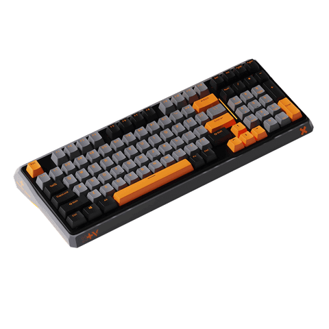  Bàn phím cơ Rapoo V750 Pro | Black Grey Orange, Blue Switch 