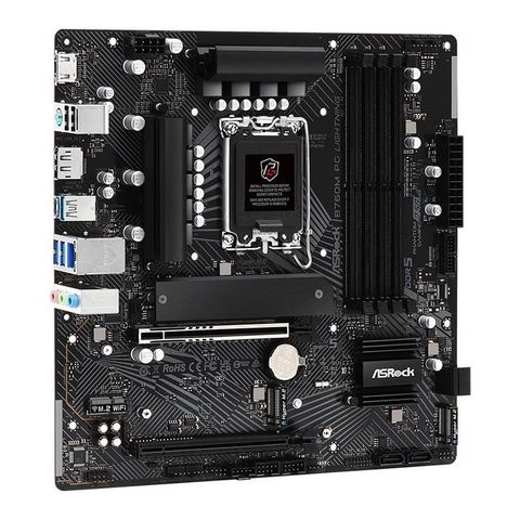  Mainboard ASRock B760M PG Lightning | Intel B760, Socket 1700, Micro ATX, 4 khe DDR5 