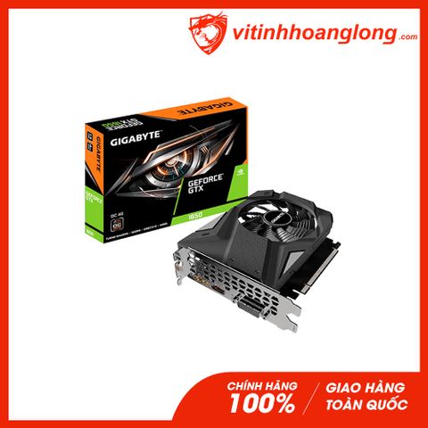  Card màn hình VGA Gigabyte Geforce GTX 1650 4GB GDDR6 OC (GV-N1656OC-4GD) 