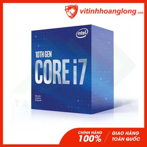  CPU Intel Core i7 10700F (2.90 Up to 4.80GHz, 16M, 8 Cores 16 Threads) (Không GPU) 