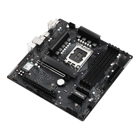  Mainboard ASRock B760M PG Lightning WiFi | Intel B760, Socket 1700, Micro ATX, 4 khe DDR5 