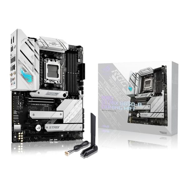  Mainboard ASUS ROG Strix B650-A Gaming WiFi | AMD B650, Socket AM5, ATX, 4 khe DDR5 