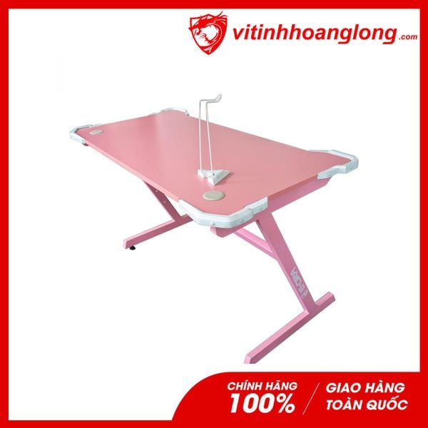 Bàn Gaming E-Dra Z Tank V2 (120x75x60) (Hồng)