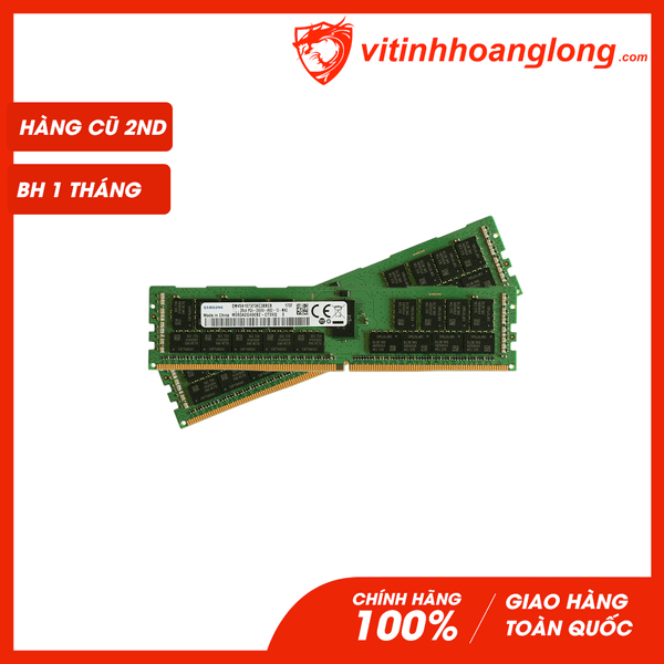 Ram server ECC DDR4 SAMSUNG 32GB bus 2133MHz cũ
