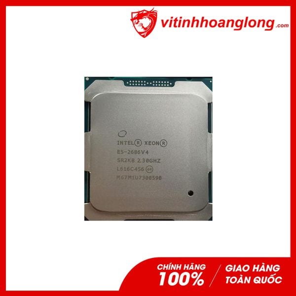 CPU Intel Xeon E5 2686 v4 Socket LGA 2011-3 18 Nhân 36 Luồng