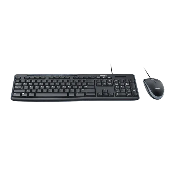  Combo Phím Chuột Logitech MK200 Chính Hãng (Đen) 