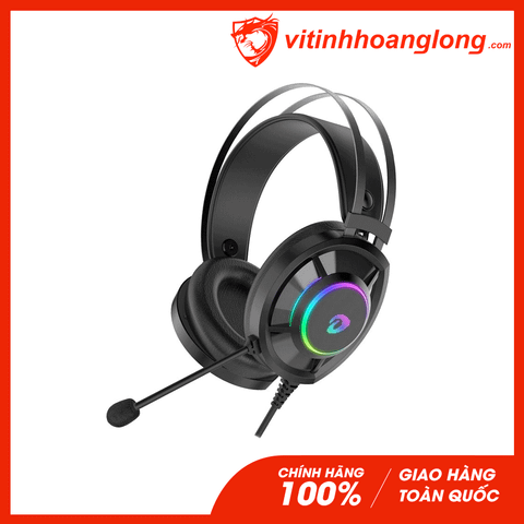  Tai nghe DareU EH469 7.1 Surround Gaming RGB (Đen) 