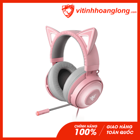  Tai nghe Razer Kraken Kitty Chroma (Quartz) - RZ04-02980200-R3M1 