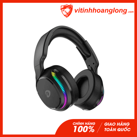  Tai nghe Wireless DareU A710 RGB Gaming Wireless (Đen) 