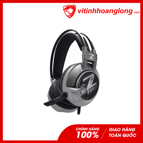  Tai nghe Zidli ZH-V6 7.1 Surround Gaming Led (Xám) 