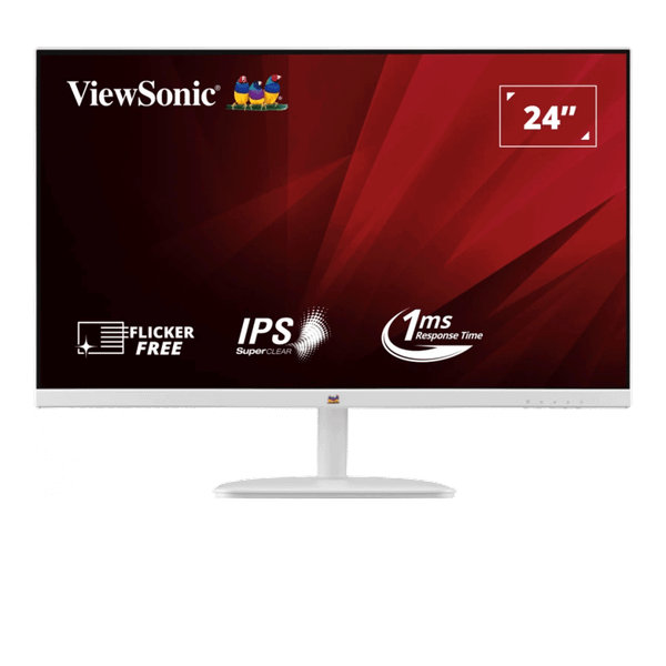  Màn hình văn phòng Viewsonic VA2432-H | 24 inch FHD IPS 100Hz 1ms trắng 