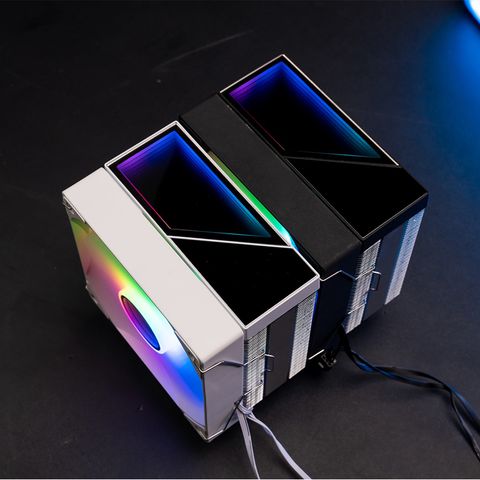  Tản nhiệt khí Leopard KF400 - Trắng | Led RGB, Support 2011 