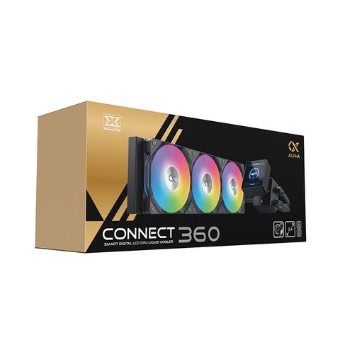  Tản nhiệt nước Xigmatek Alpha Connect 360 ARGB - Black 