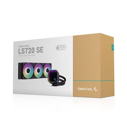  Tản nhiệt nước CPU Deepcool LS720 SE Digital ARGB White | Có màn hình nhiệt độ 