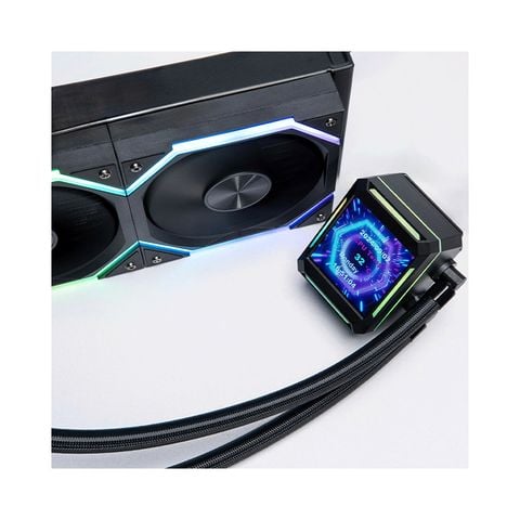  Tản nhiệt nước Leopard Astro Shell 240 ARGB Digital LCD - Black 