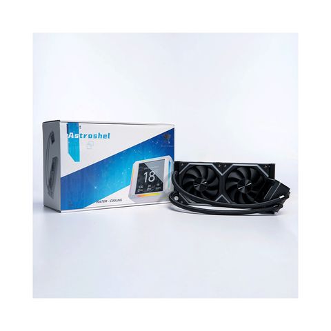  Tản nhiệt nước Leopard Astro Shell 240 ARGB Digital LCD - Black 