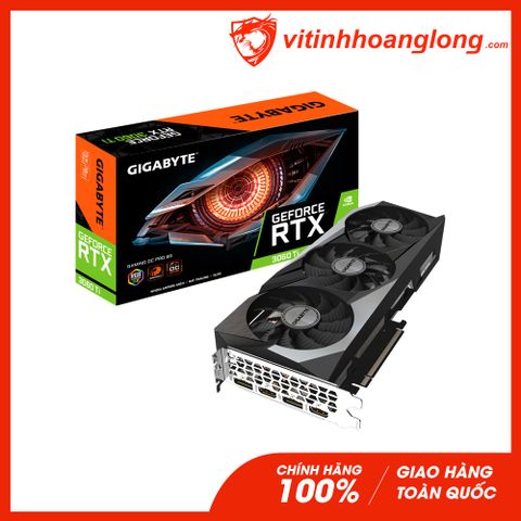  Card màn hình VGA Gigabyte GeForce RTX 3060Ti LHR GAMING OC PRO 8GB (GV-N306TGAMINGOC PRO-8GD) 