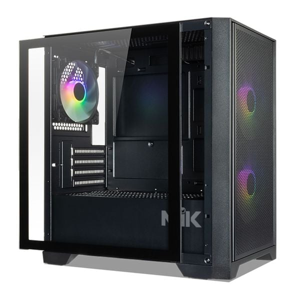  Thùng máy Case MIK Morax 3FA - Đen 