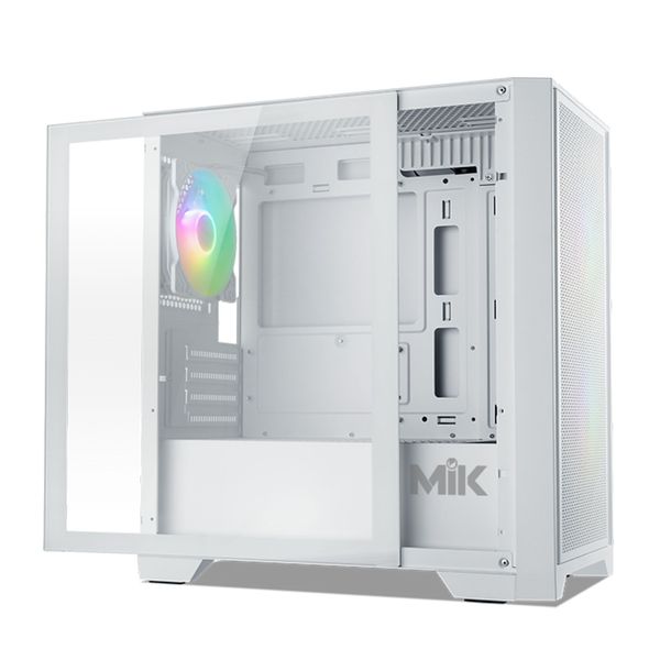  Thùng máy Case MIK Morax 3FA - Trắng 