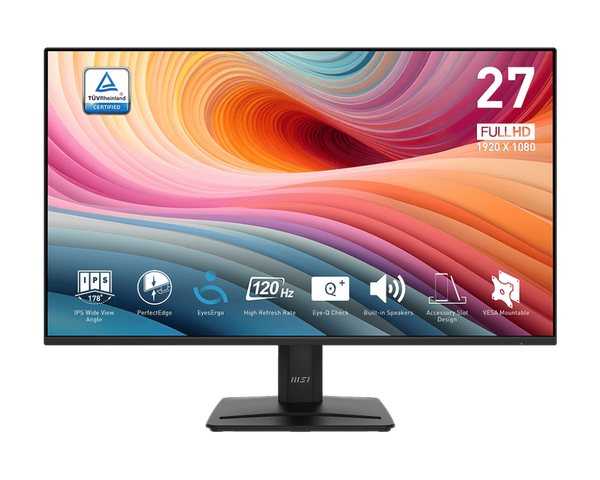  Màn hình văn phòng MSI Pro MP275 E2 | 27 inch FHD IPS 120Hz 1ms 