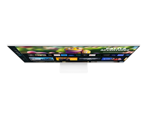  Màn hình thông minh Samsung M5 LS32CM501EEXXV | 32 inch Full HD VA 60Hz 4ms HDR10 phẳng WiFi 5 Bluetooth 5.2 remote trắng 