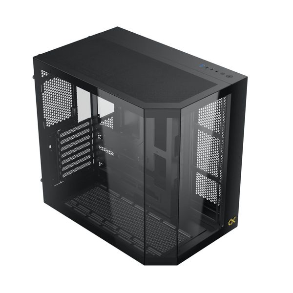  Thùng máy Case Xigmatek CUBI II - Black | E-ATX, BTF Design, không fan 