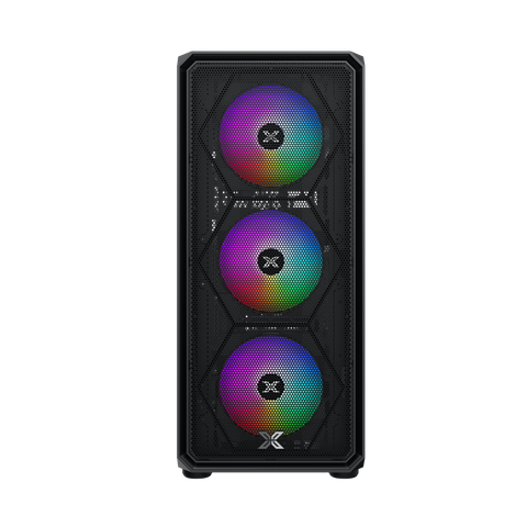  Thùng máy Case Xigmatek DUO X 3F ATX - Black 