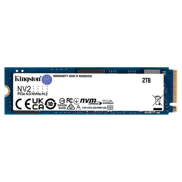  Ổ cứng SSD Kingston NV2 2TB PCIe 4.0 x4 NVMe M.2 (SNV2S/2000G) 